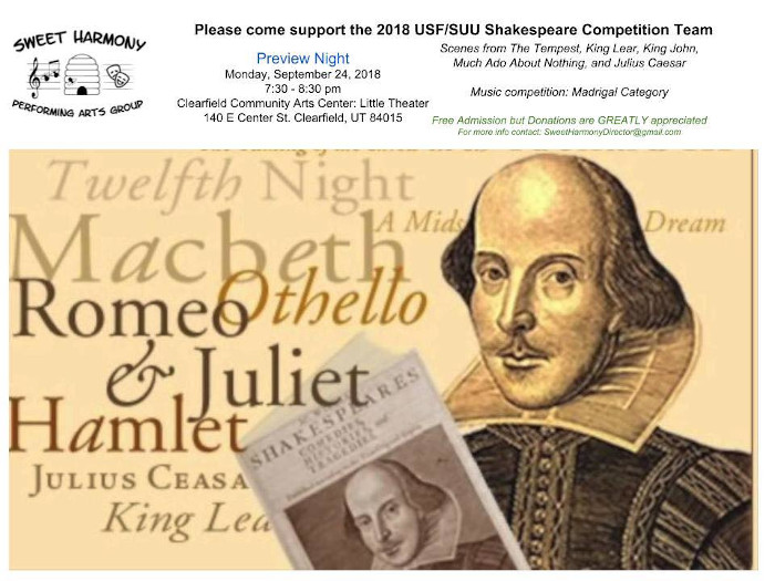 Shakespeare Competition Team 2018